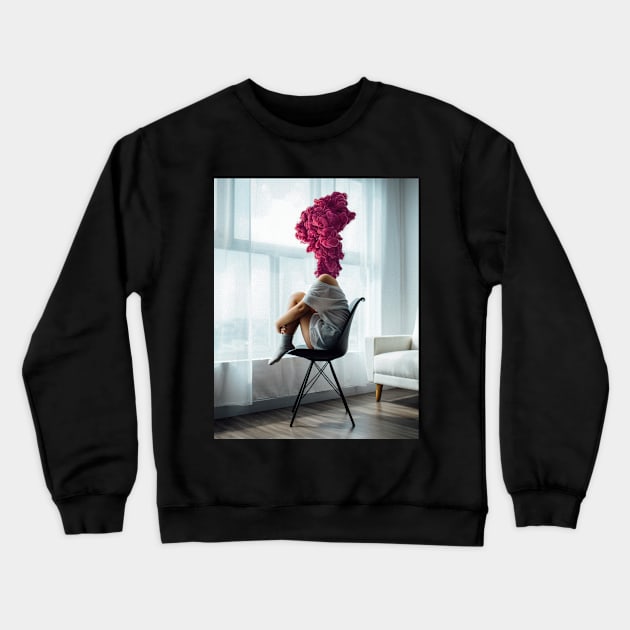 Smoky heads Crewneck Sweatshirt by sherifarts